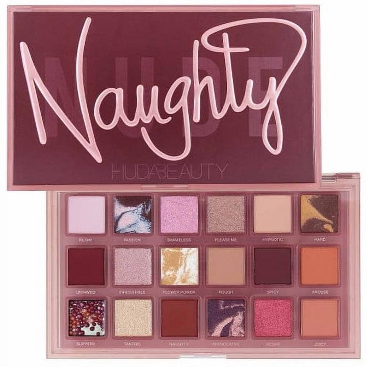 Палетка теней Huda Beauty Naughty Nude