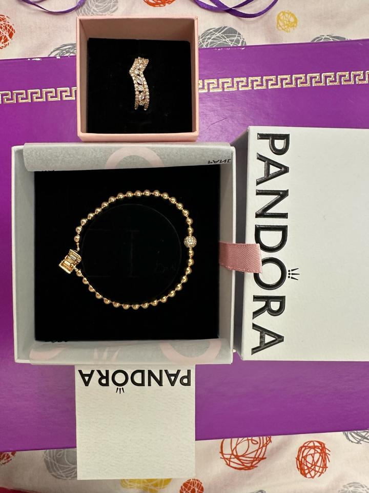Кольцо, браслет Pandora