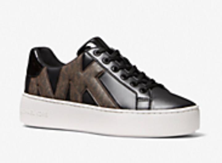 Кеды Michael Kors Poppy Logo and Sneaker