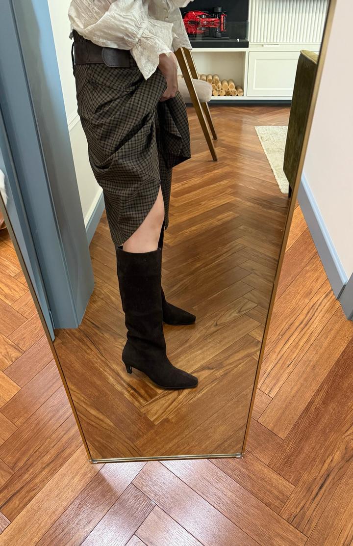Safi Boutique Сапоги, натуральная замша, 36