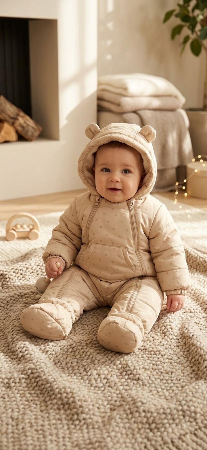 Baby Go зимний комбинезон из овчины