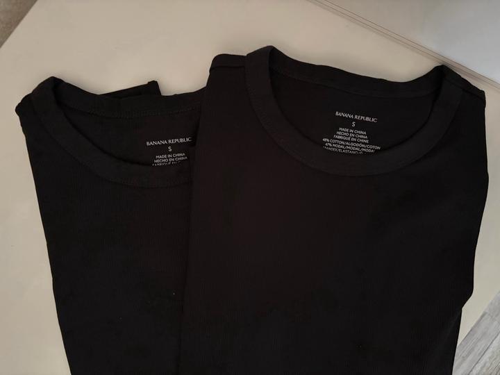 Базовый лонгслив Banana Republic в рубчик