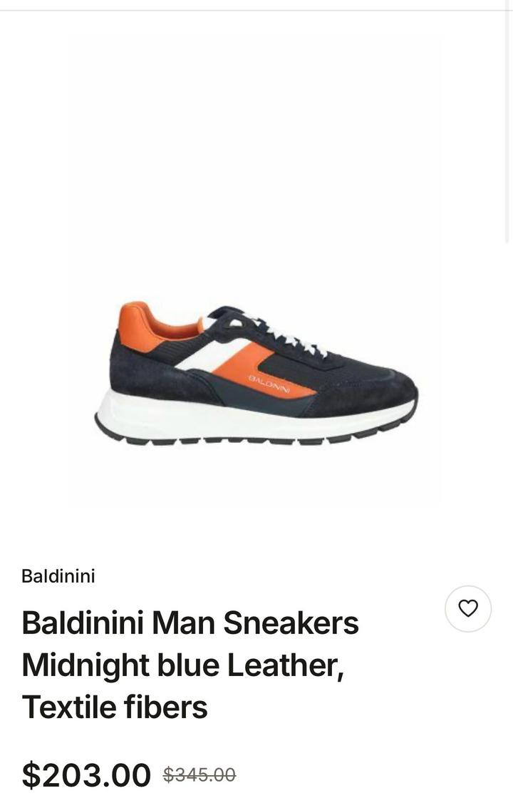 Baldinini Man Sneakers