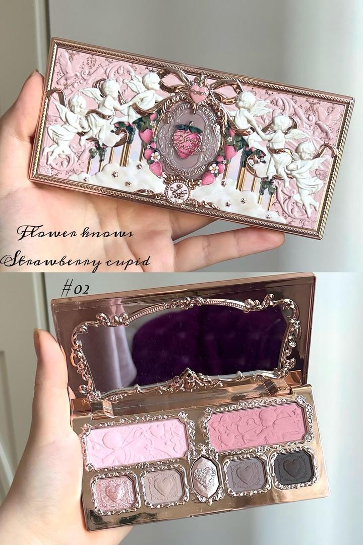 Flower Knows Палетка теней Strawberry Cupid