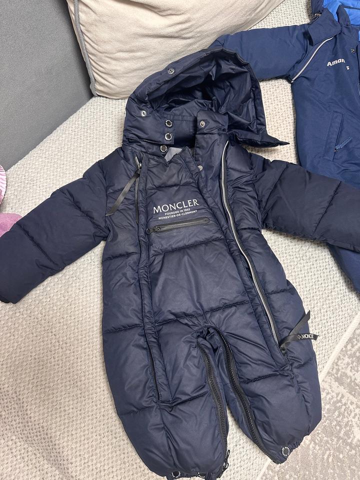 Moncler комбинезон утепленный