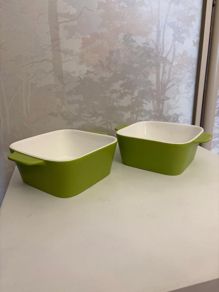 Керамические формы для запекания, 2шт.