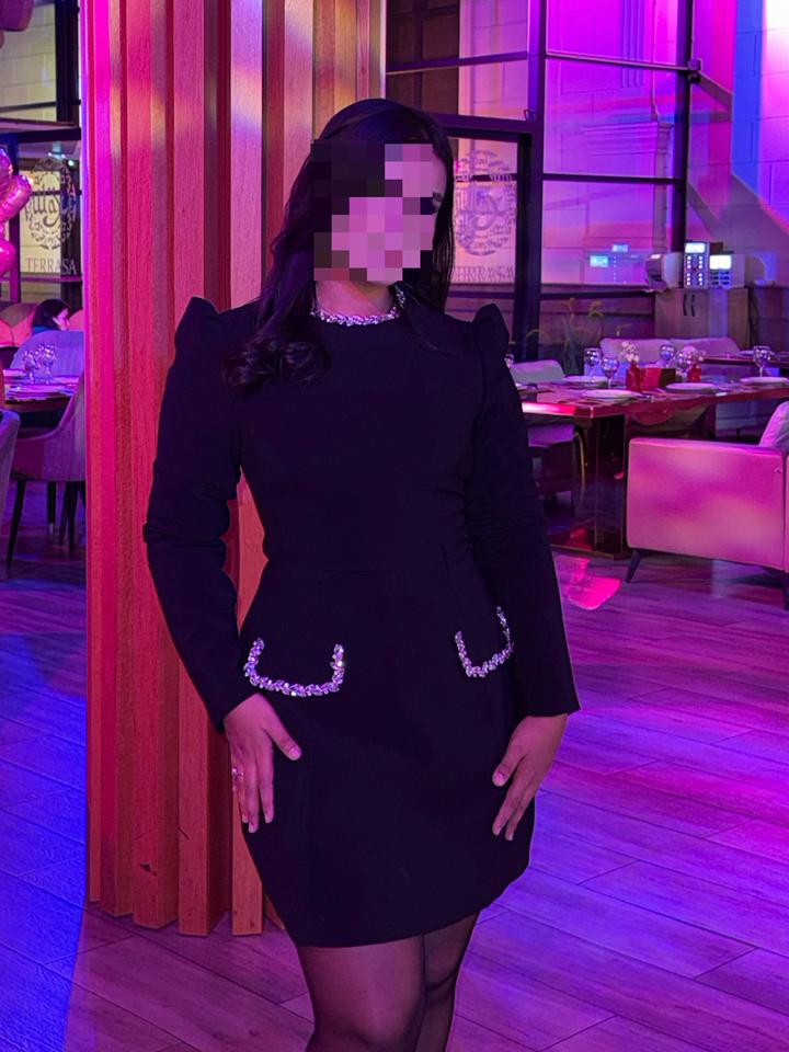Omir Collection Платье с декором из страз