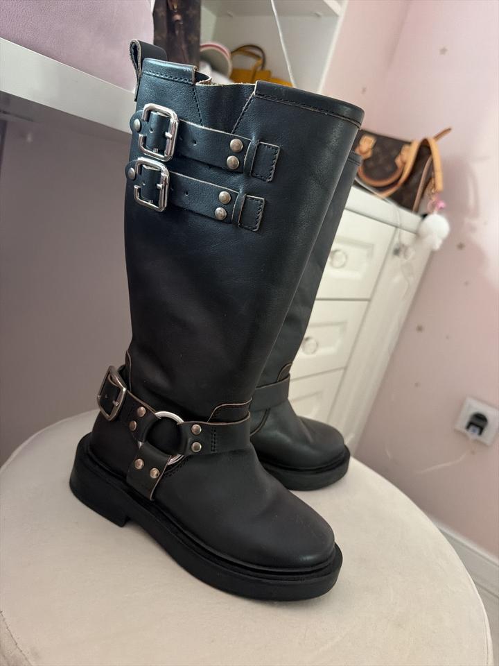 Zara Kids Сапоги с пряжками
