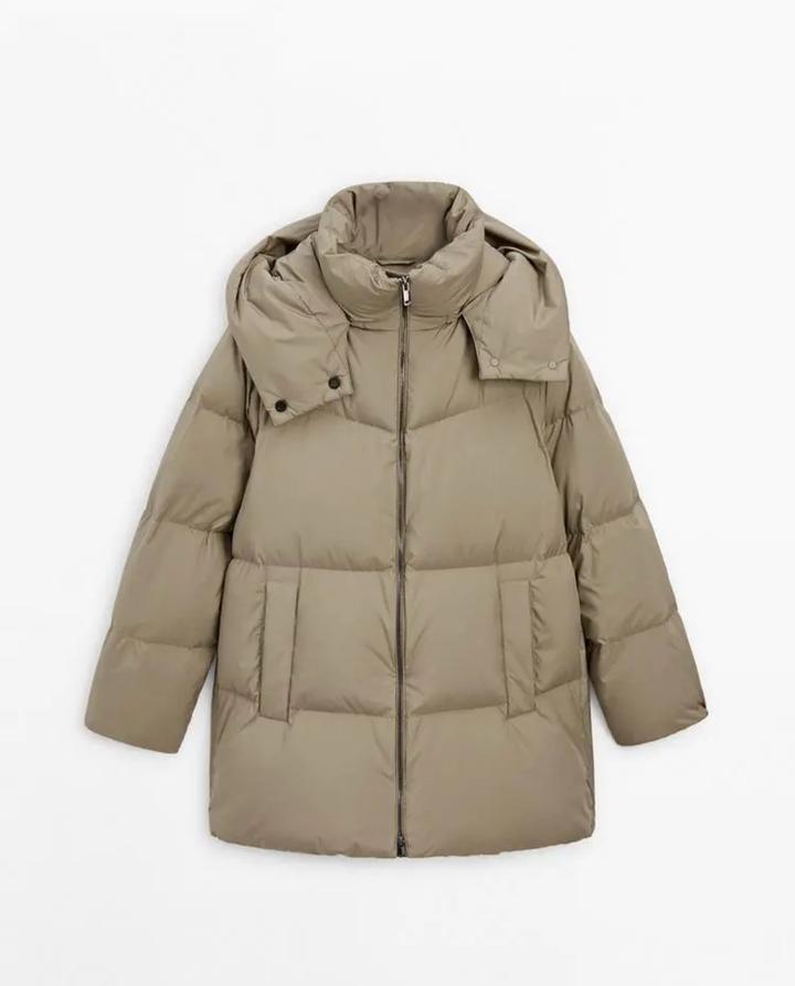 Massimo Dutti Пуховик женский