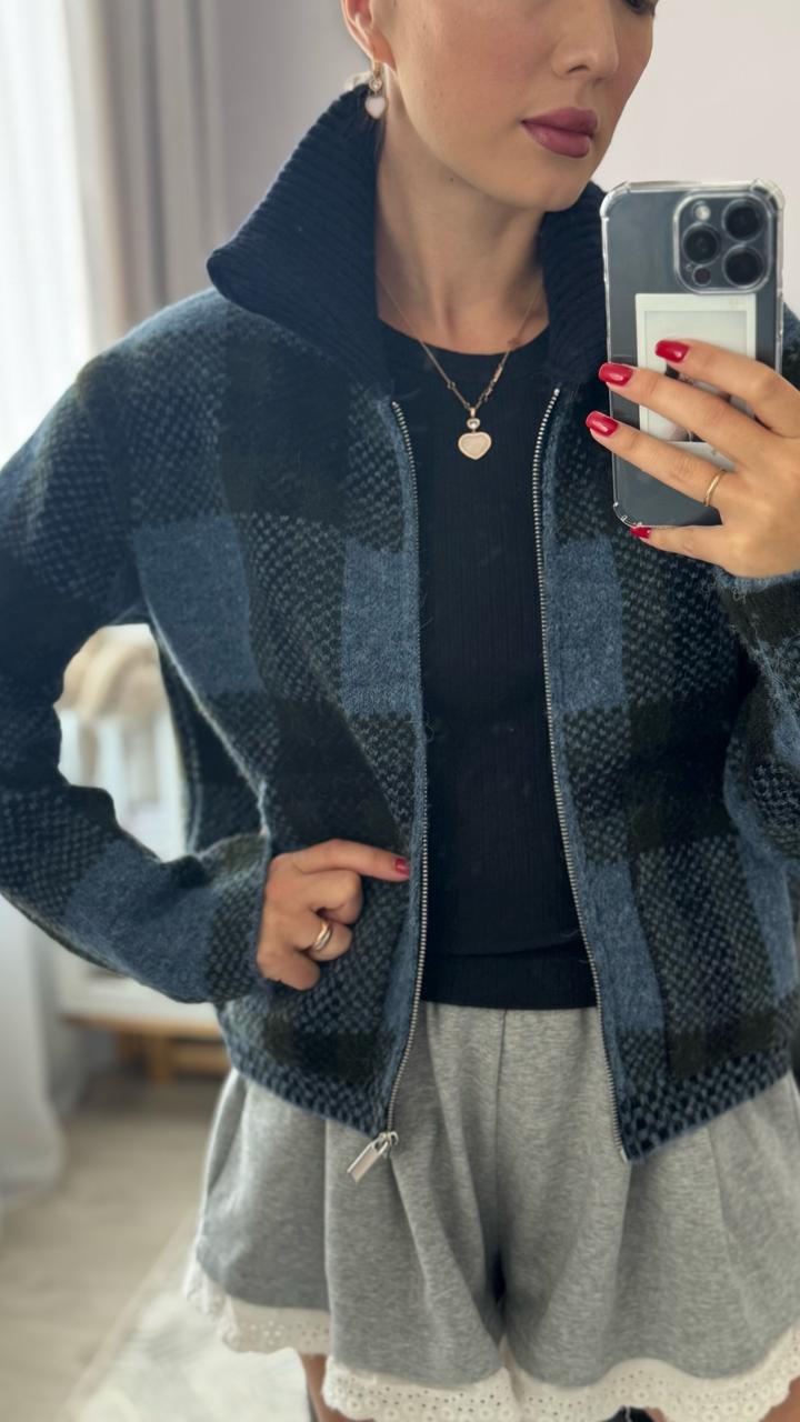 Кардиган ZARA в клетку