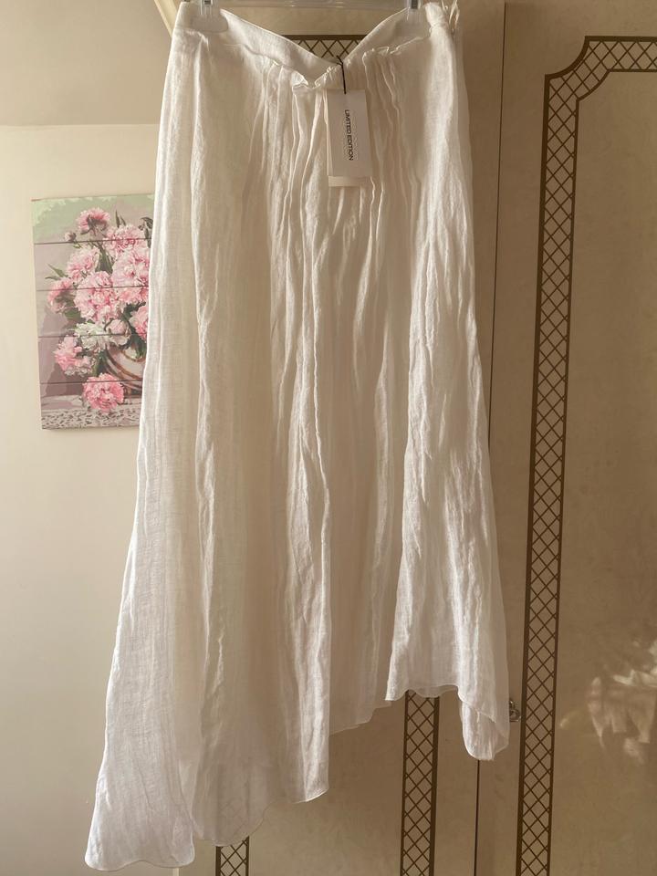 Юбка  massimo dutti льняная Limited Edition
