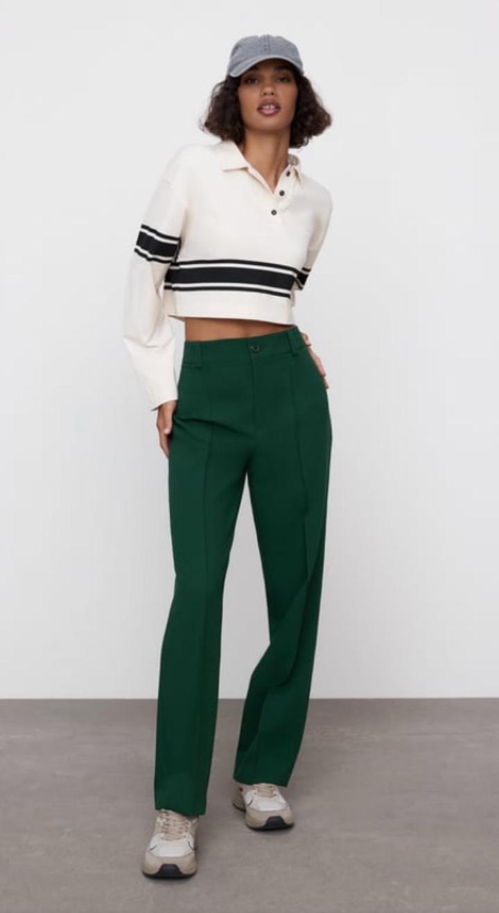 Прямые брюки Zara