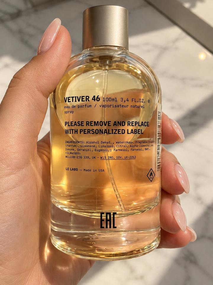 Le Labo Vetiver 46 парфюмированная вода для мужчин. Объем 100 мл