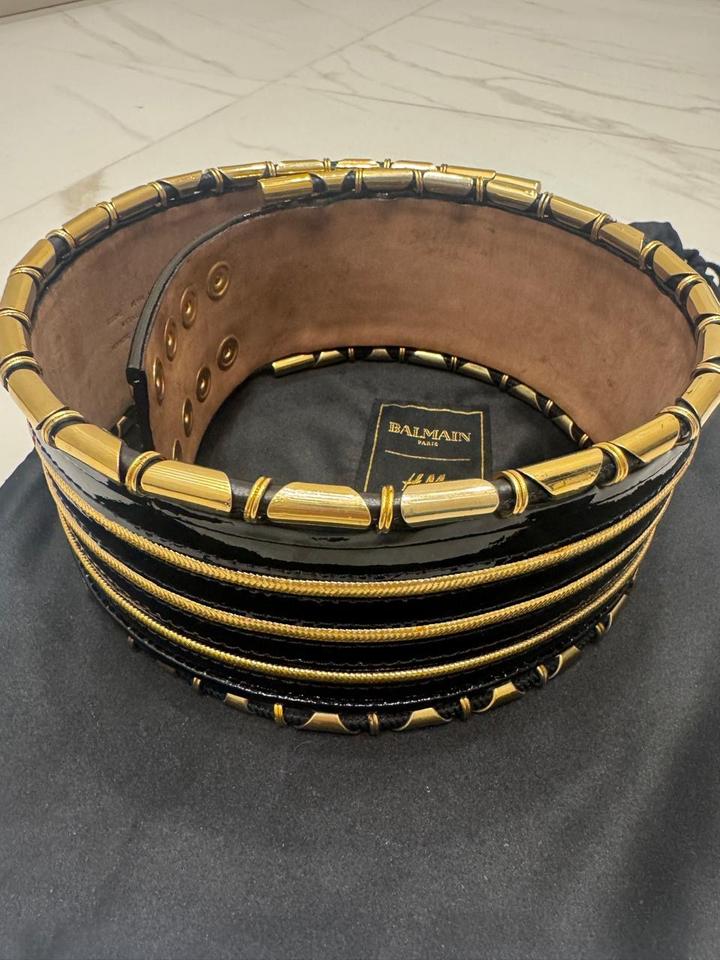 Широкий ремень Balmain x H&M