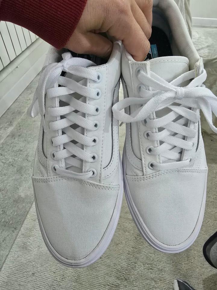 Белые Vans ComfyCush Old Skool, размер 42,5