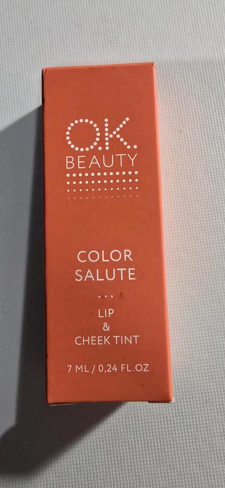 Кремовые румяна тинт Ok beauty
