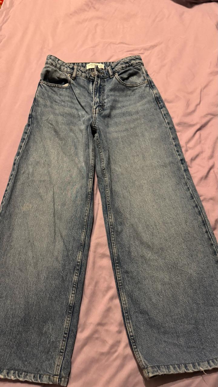 Pull & Bear джинсы широкие Pull&Bear