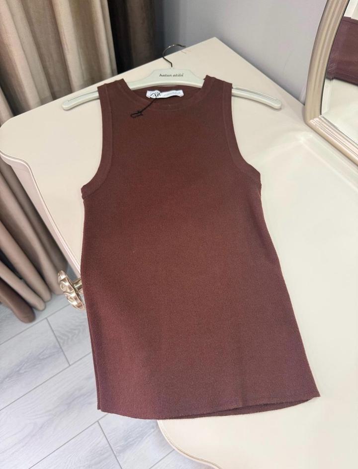 Zara Трикотажный топ