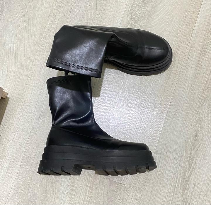 yume_shoe Женские ботинки на тракторной подошве