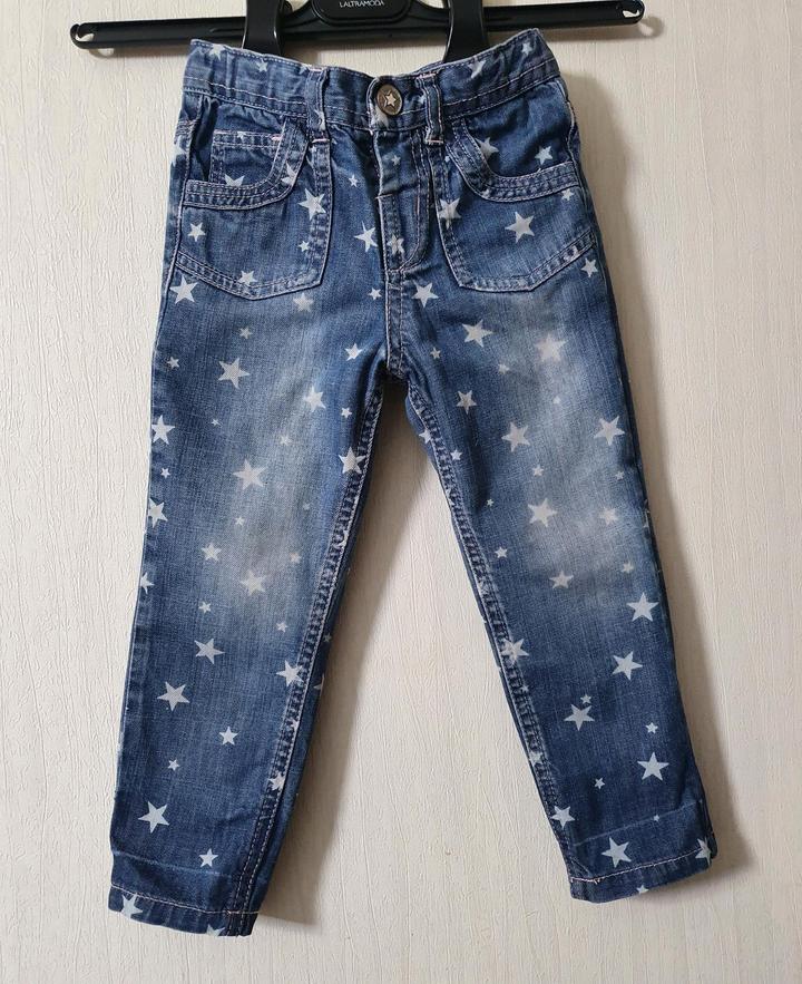 Mothercare Джинсы со звёздочками для девочки