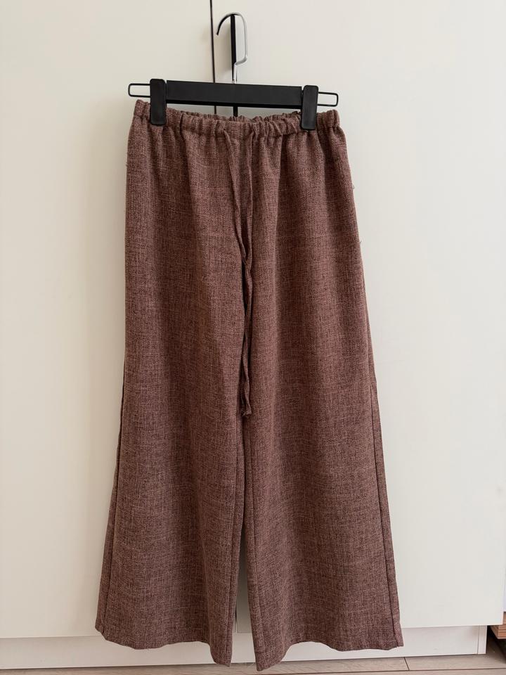Zara Широкие брюки на резинке