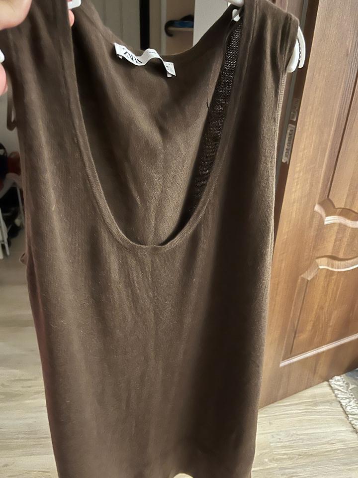 Майка трикотаж Л размер Zara