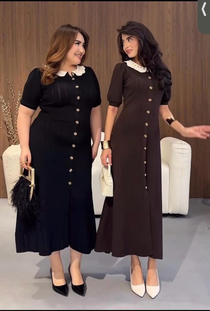 Коричневое платье от Chic
