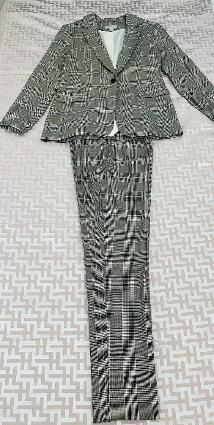 H&M Брючный костюм в клетку