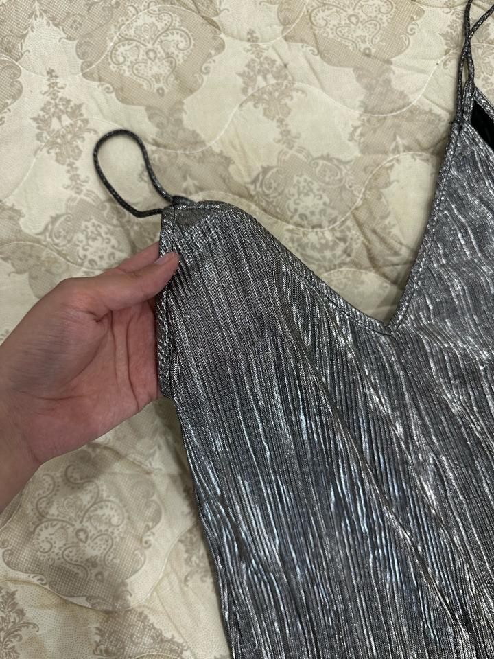 Блестящий комбинезон Topshop