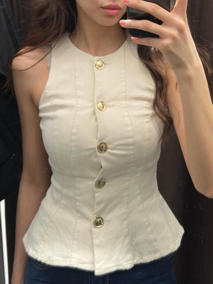 Zara Топ с баской