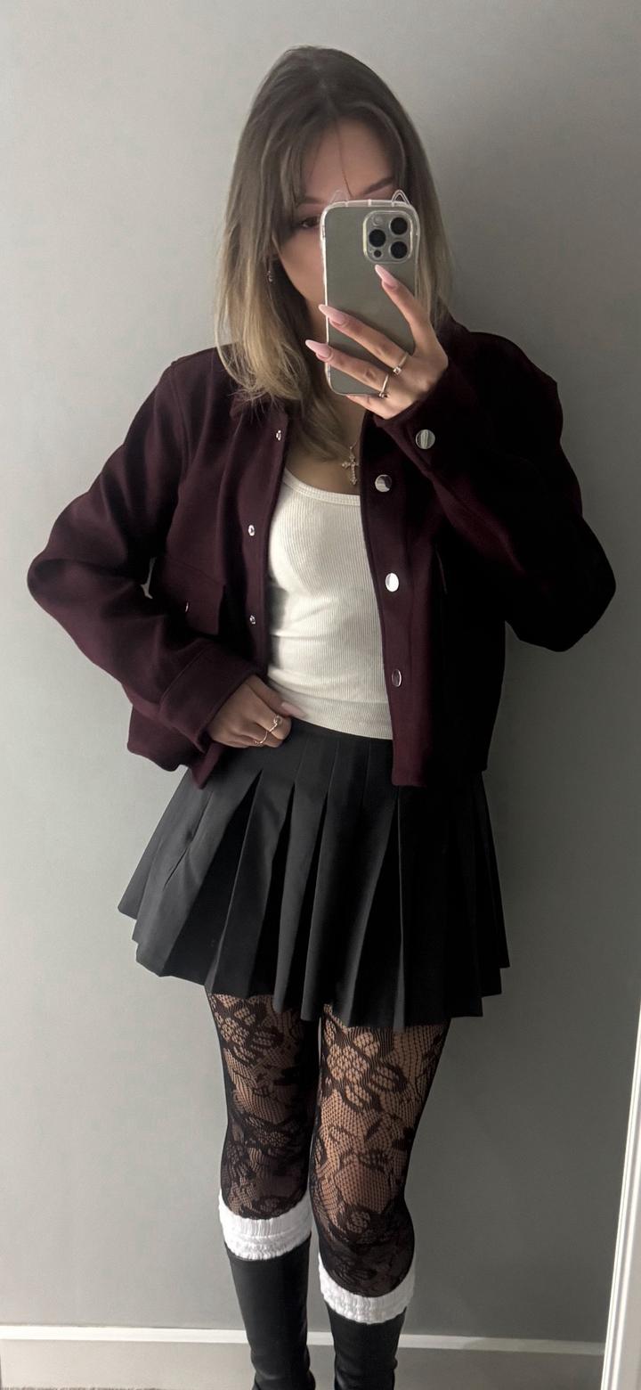 Укороченная куртка Stradivarius