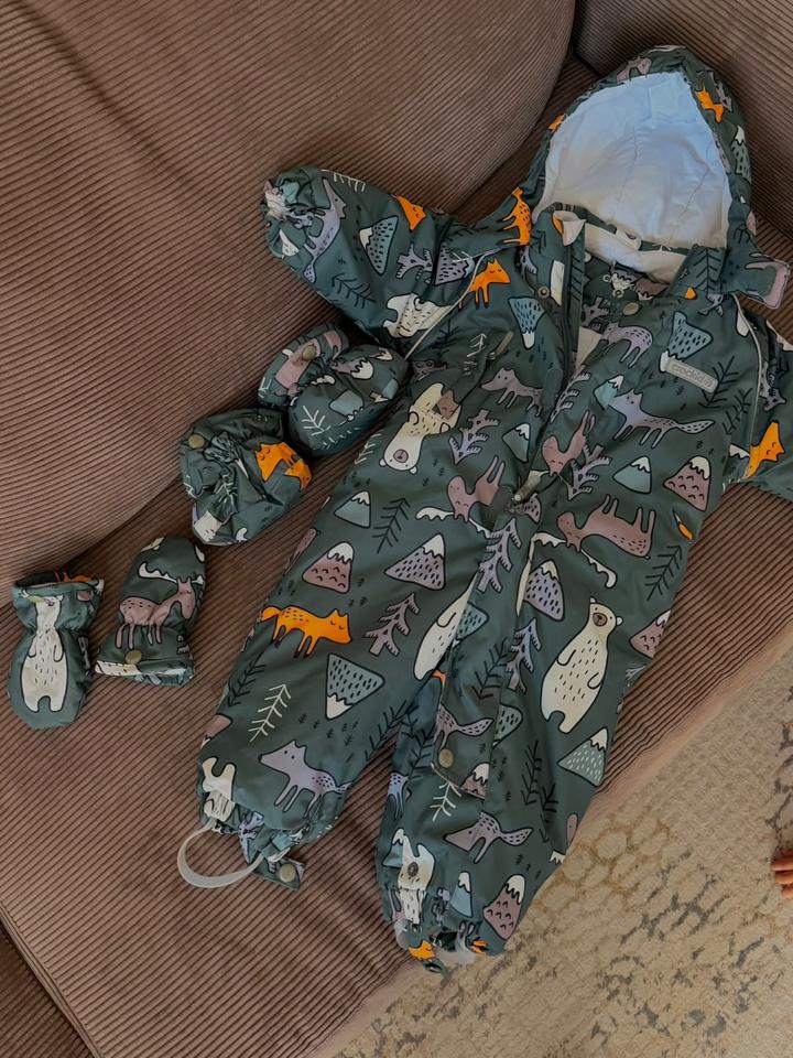 Утепленный комбинезон Crockid