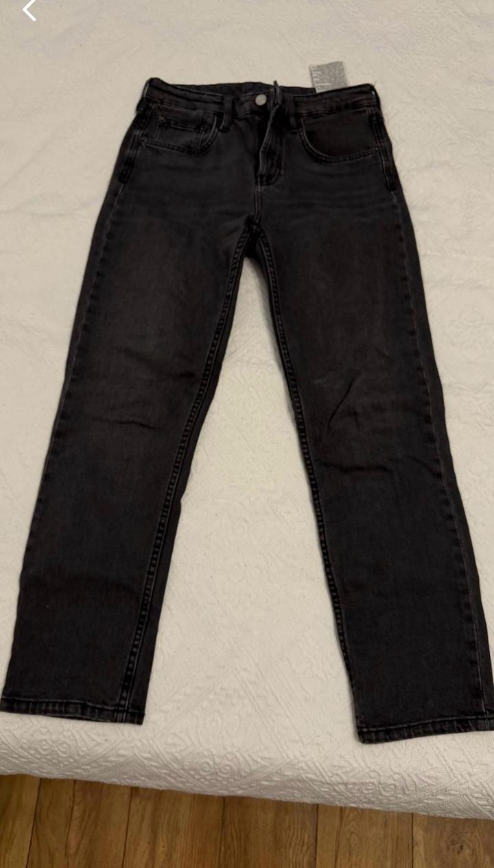 Женские черные джинсы Massimo Dutti