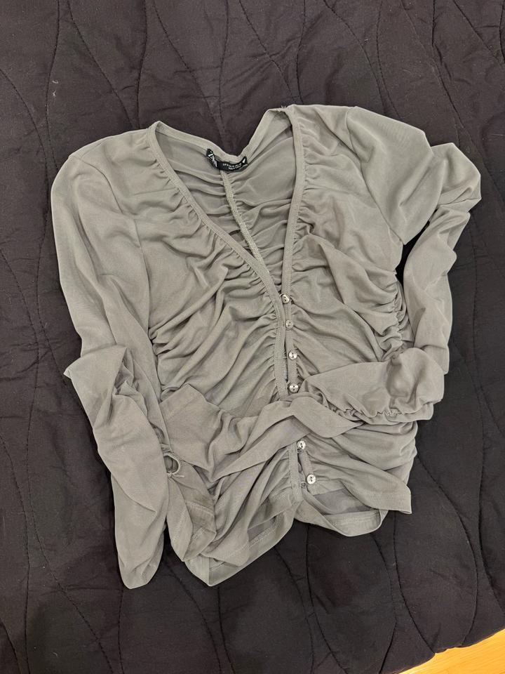 Блуза Zara с драпировкой