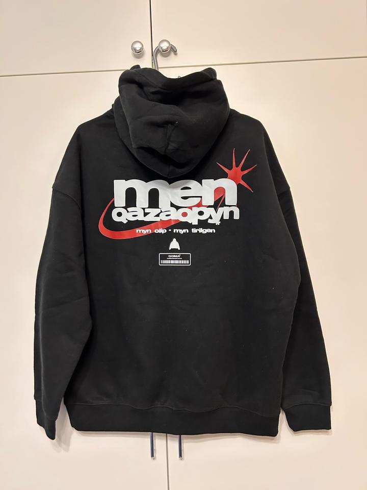 Qoima худи men qazaqpyn черное, L
