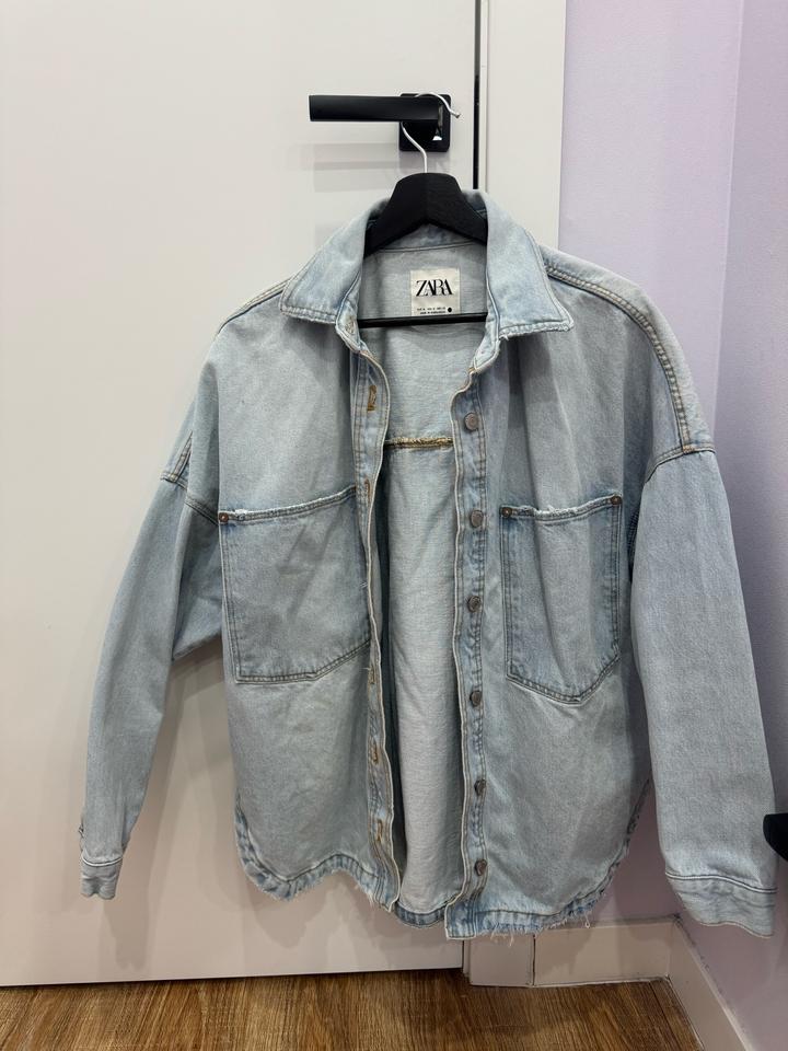 джинсовка базовая zara