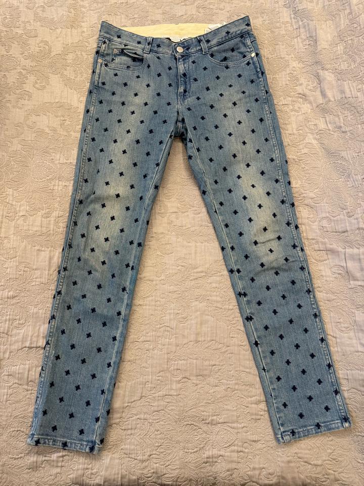 джинсы Stella McCartney со звездами