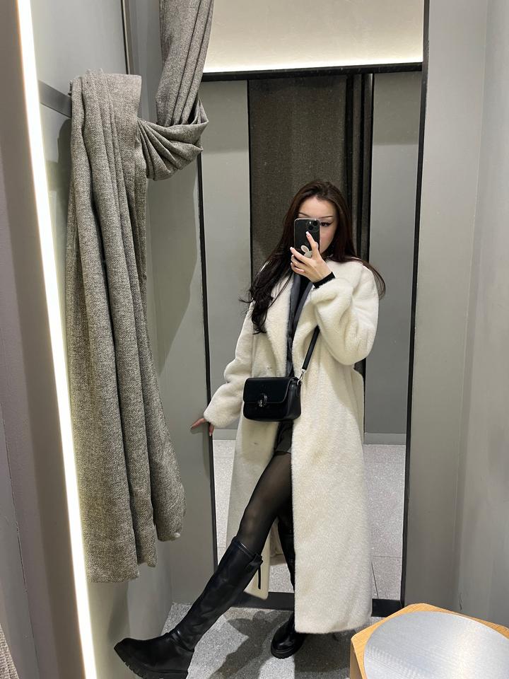 Шуба из искусственного меха