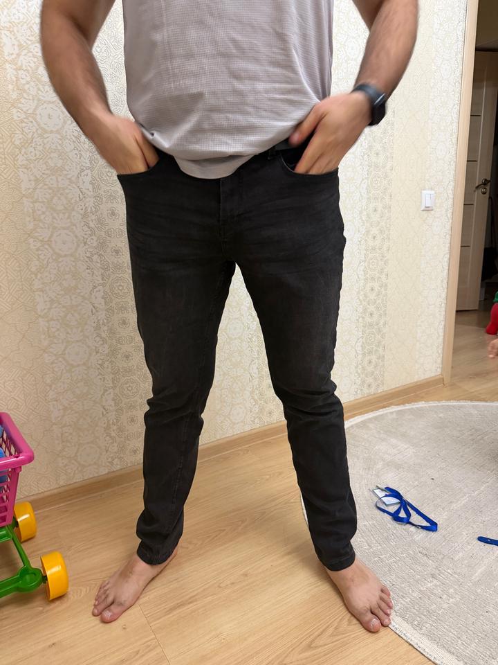 cropp Джинсы slim черные