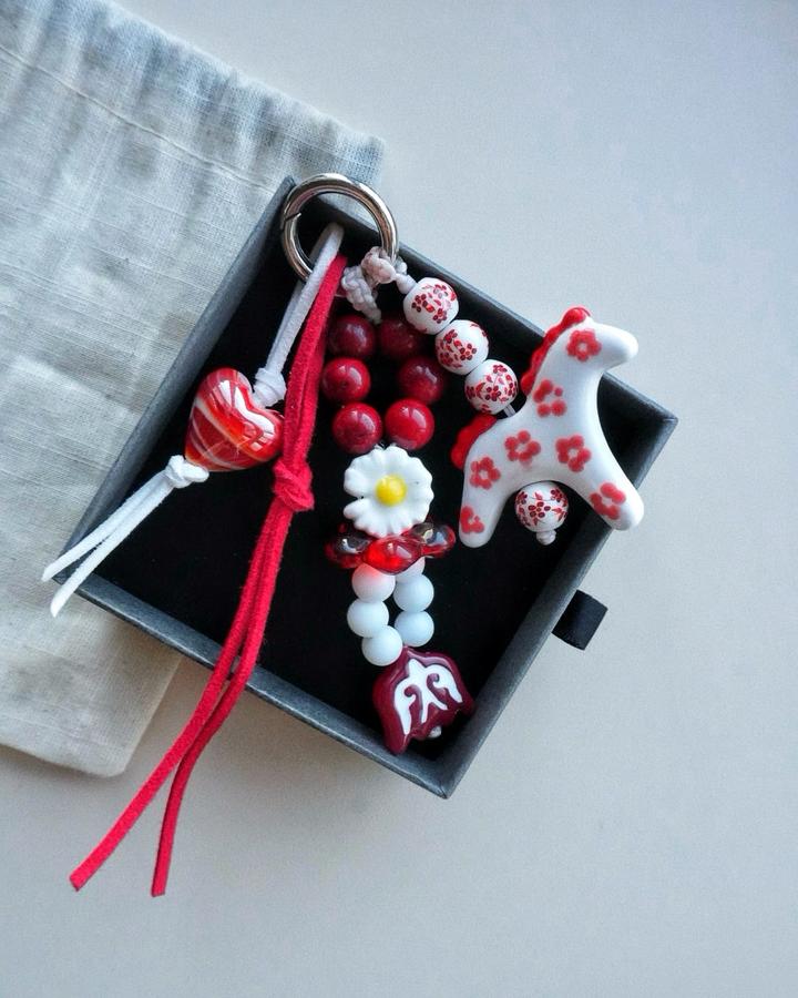 Handmade (ручная работа) Брелок на сумку
