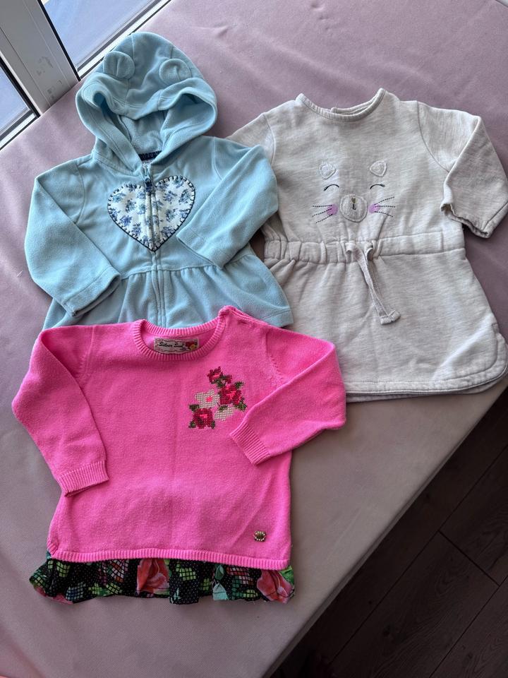 Carter's Комплект из 2 кофт и платья на 74см
