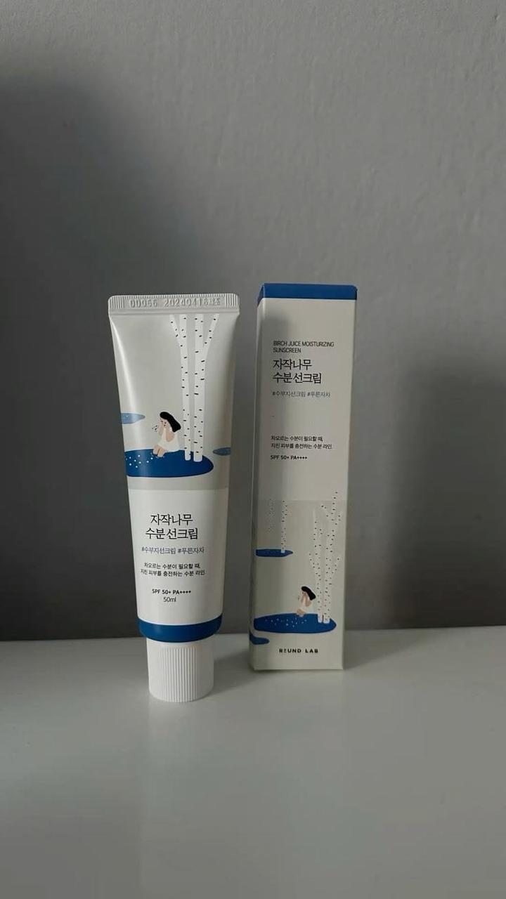 Round Lab Birch Juice Moisturizing Sunscreen солнцезащитный крем