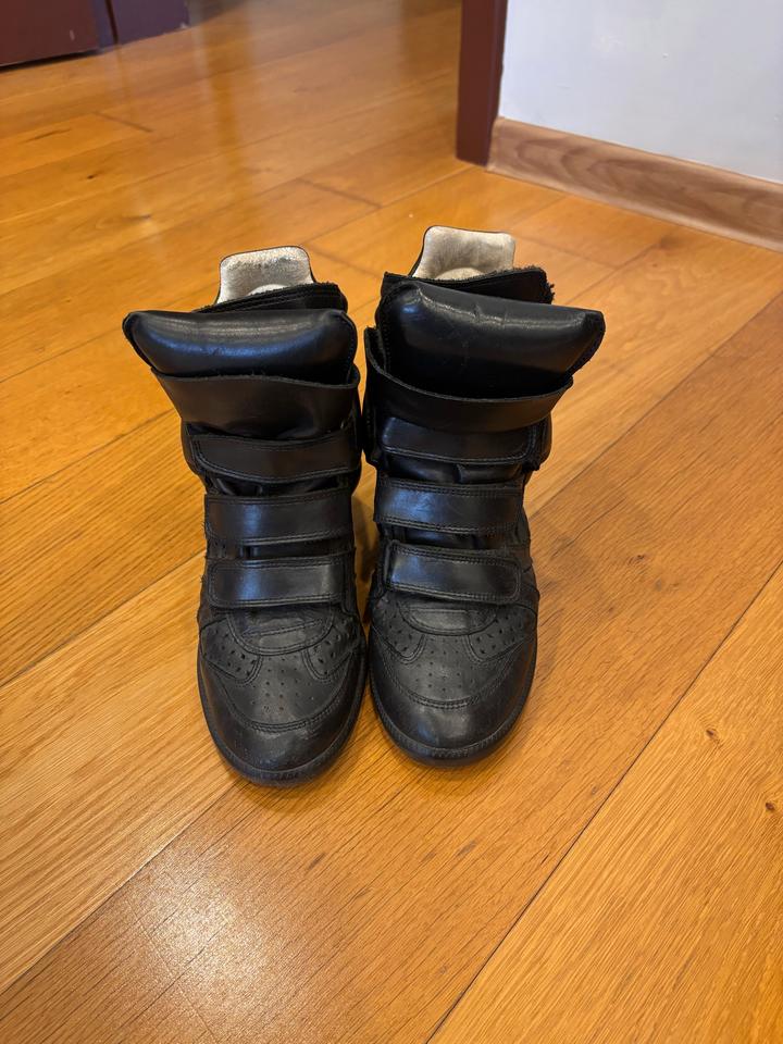 Сникерсы Isabel Marant на танкетке