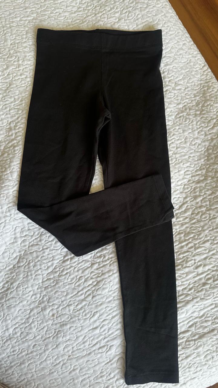 Черные леггинсы H&M