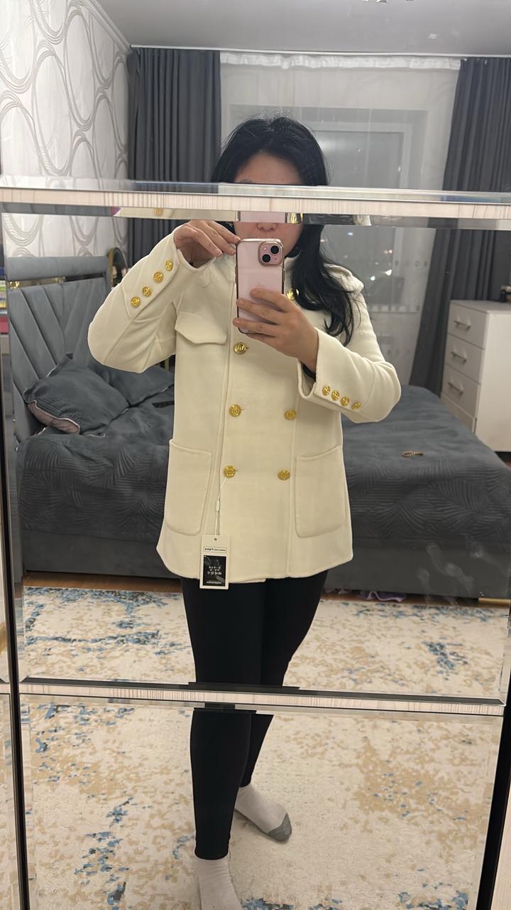 Balmain Пальто кашемировое!