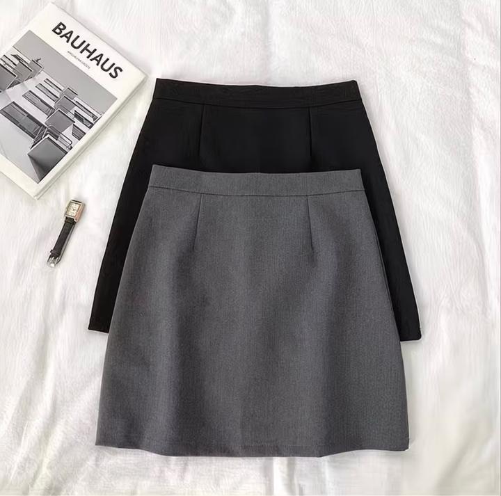 Zara Серая юбка мини