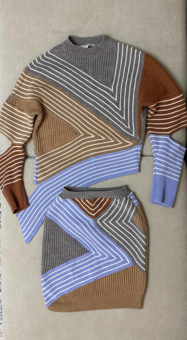 Stella McCartney вязаный костюм-двойка из шерсти