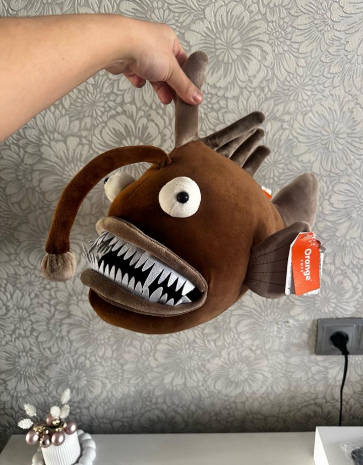 Мягкая игрушка Рыба Удильщик