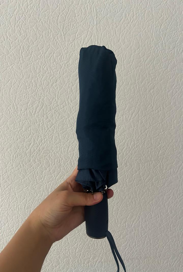 Новый темно-синий зонт