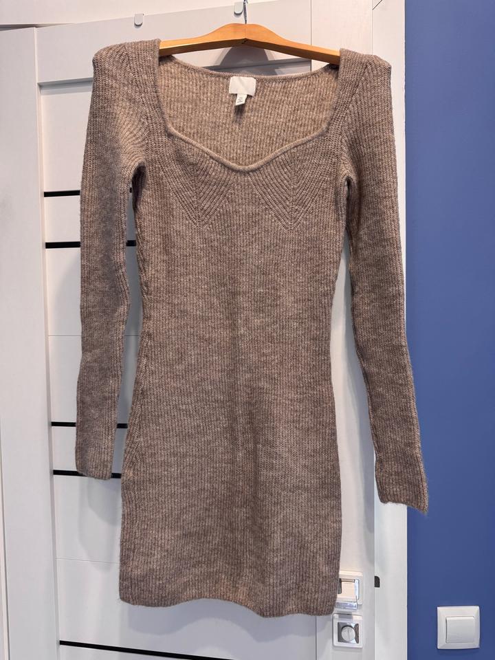 Платье беж h&m